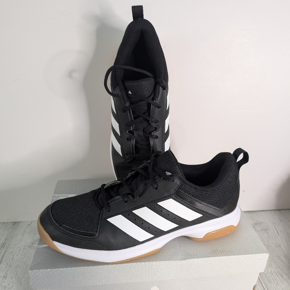 Adidas Black and White Athletic Shoes Ligra 7
